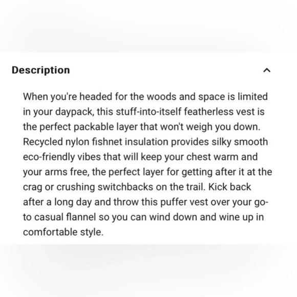 NEW Marmot Avant Featherless Vest-Large - Picture 4 of 9